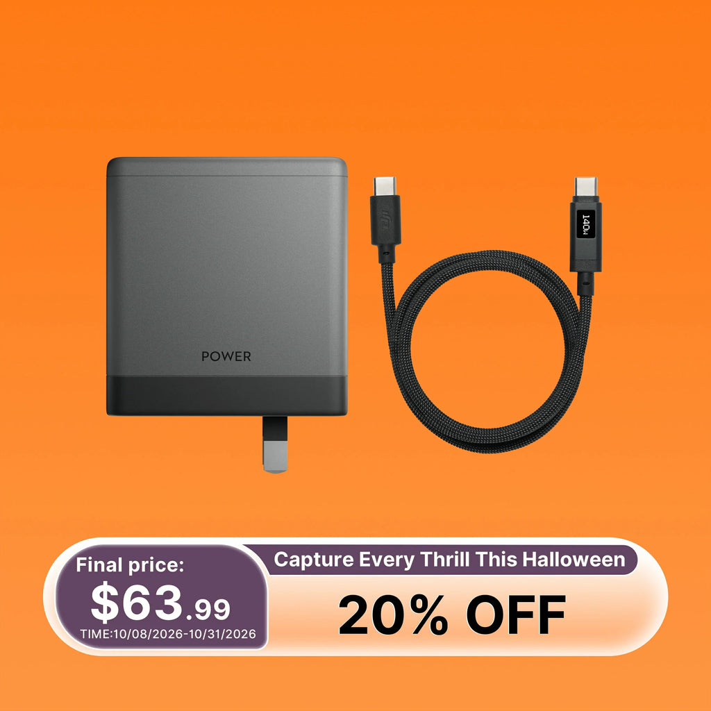 DJI Power 140W GaN Charging Combo