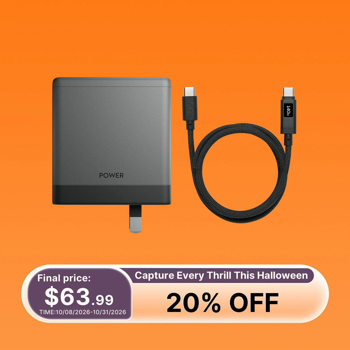 DJI Power 140W GaN Charging Combo