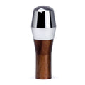 Wood Brew Lever with Chrome