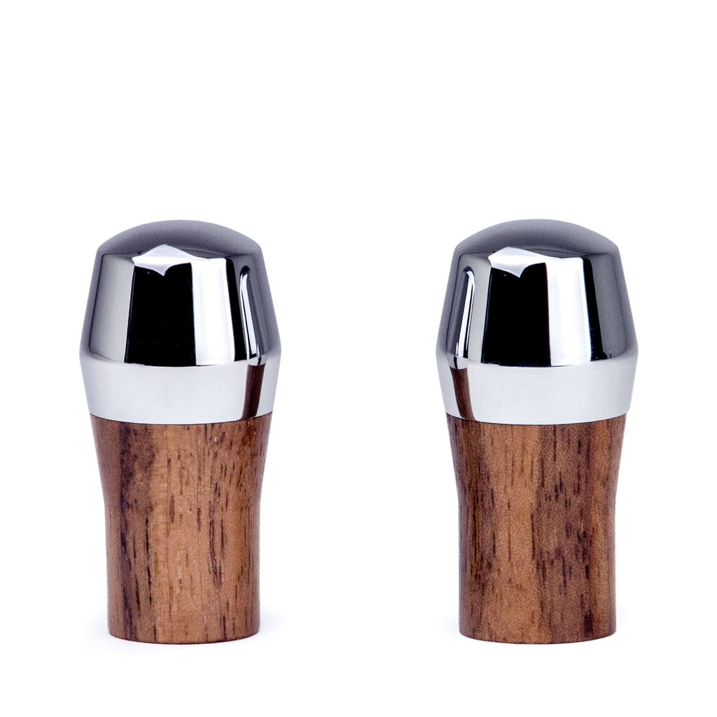 Wood Joysticks with Chrome (Set of 2)