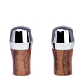 Wood Joysticks with Chrome (Set of 2)