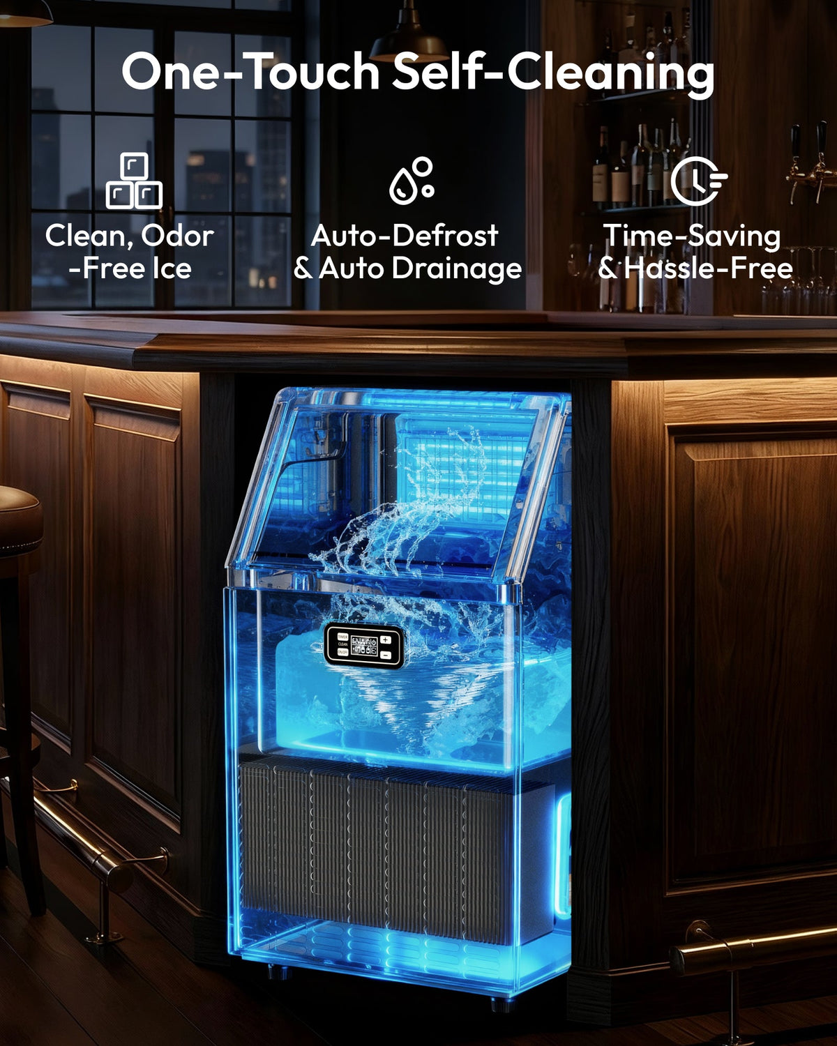 Euhomy Lucid M1 Cube Commercial Ice Maker