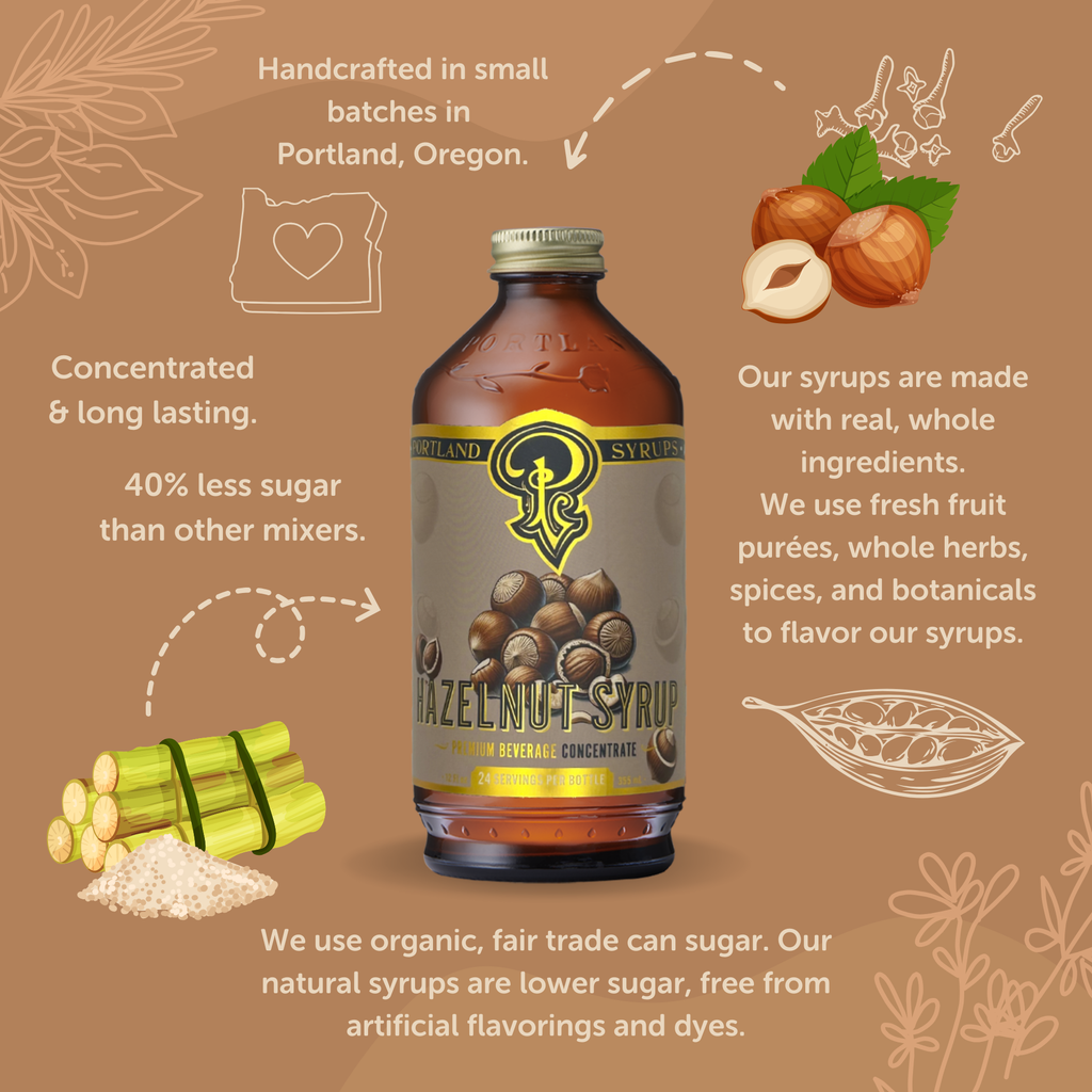 Portland Syrups Hazelnut Syrup