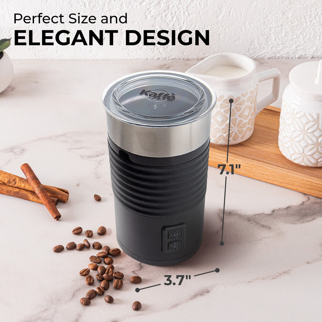 Kaffe Pour-in Milk Frother with Silicone Base