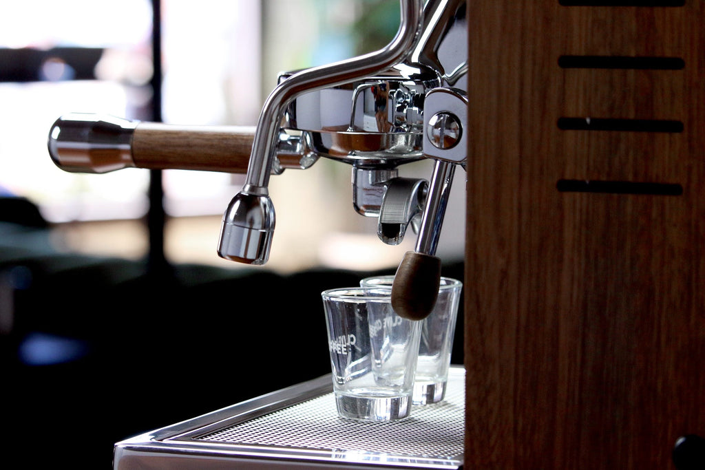 Style 7 Wood Spouted Portafilter