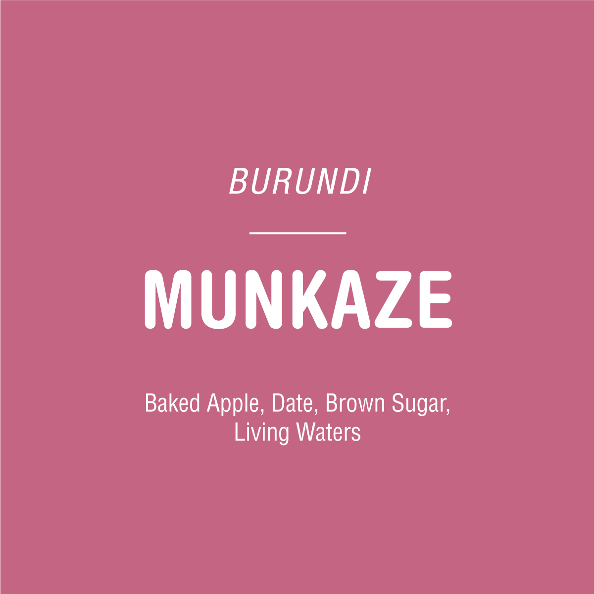 Burundi Munkaze