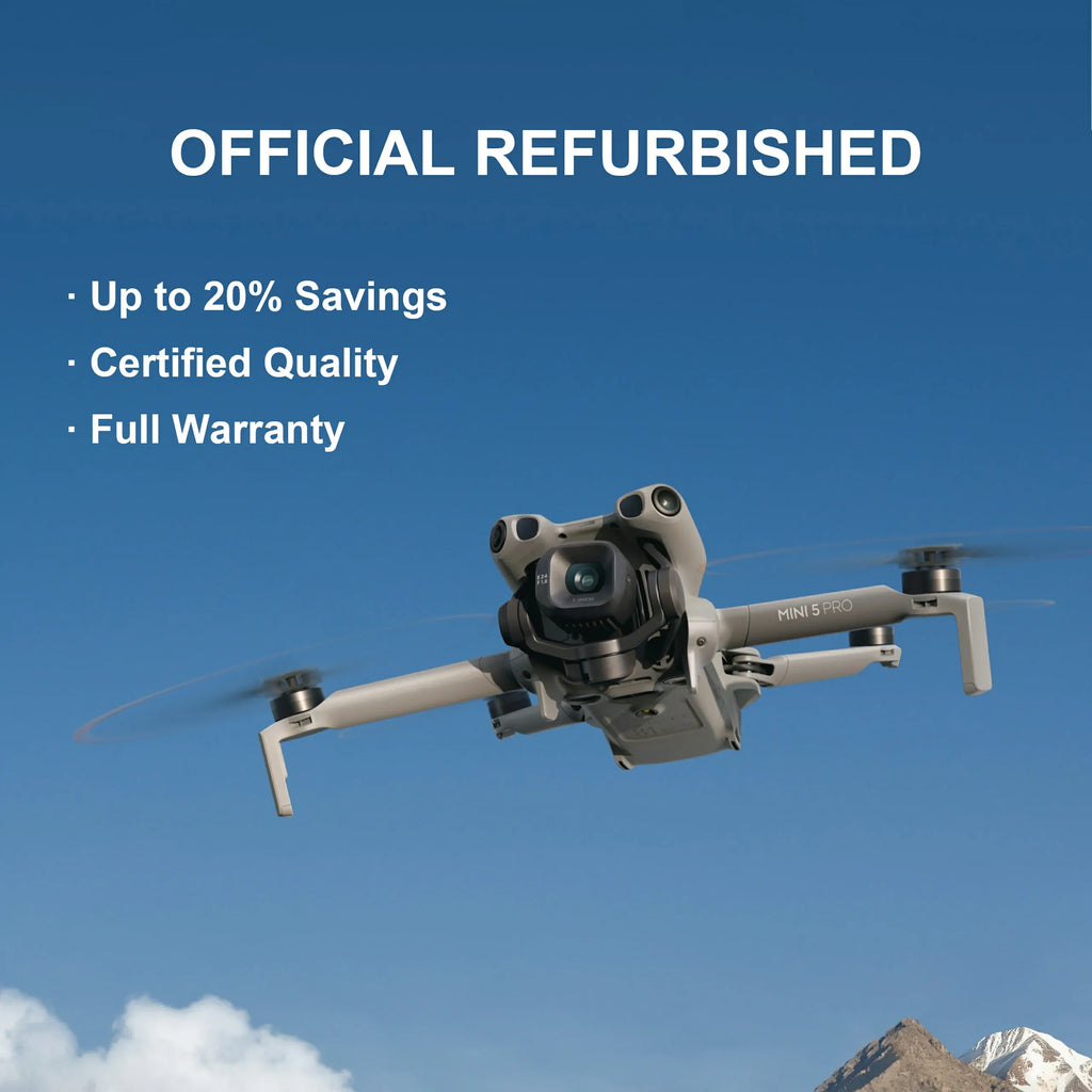 DJI Mini 5 Pro Fly More Combo (DJI RC 2) (Refurbished Unit)