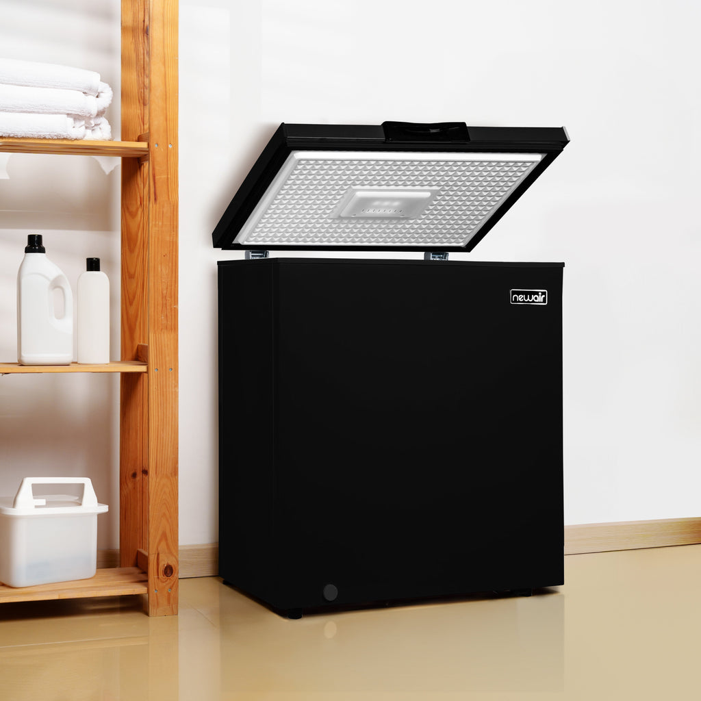 Newair® Mini Deep Chest Freezer, 5 Cu. Ft. - Black