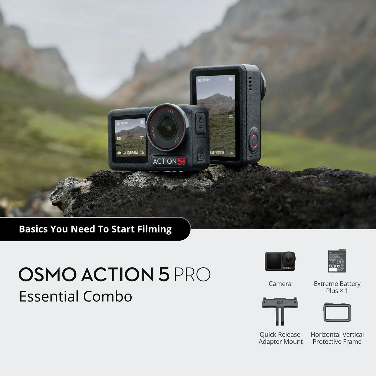 Osmo Action 5 Pro Essential Combo