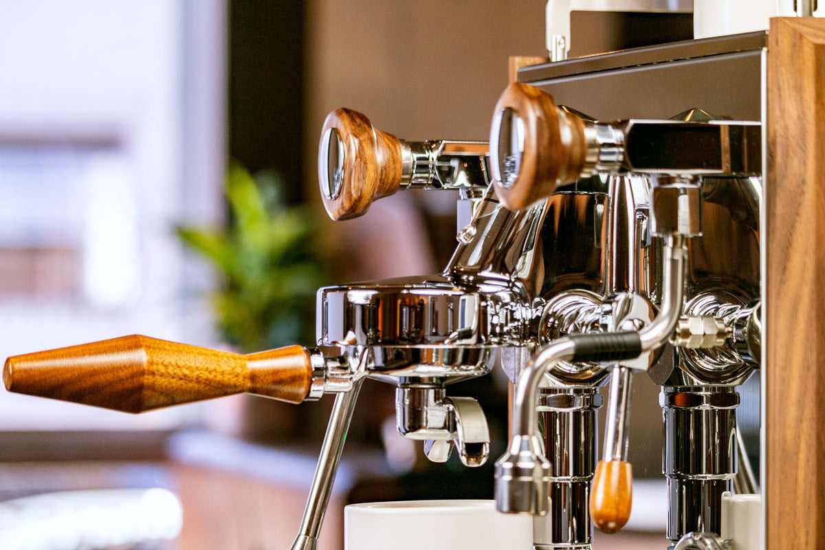 Wood Spouted Portafilter