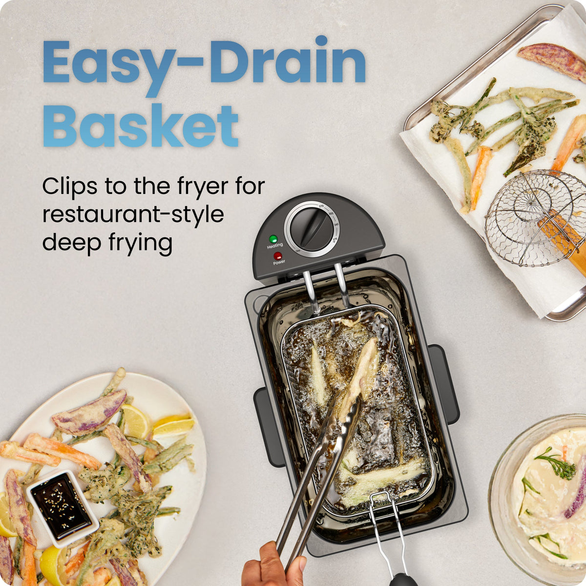 Fry Guy™ Pro 3 Quart Deep Fryer