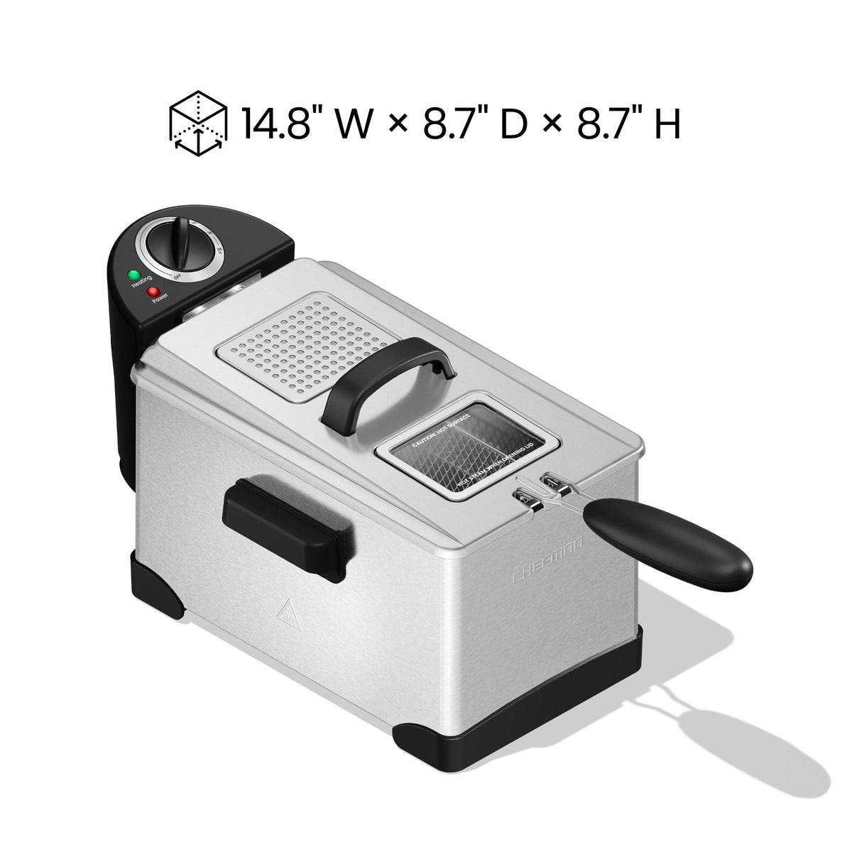 Fry Guy™ Pro 3 Quart Deep Fryer