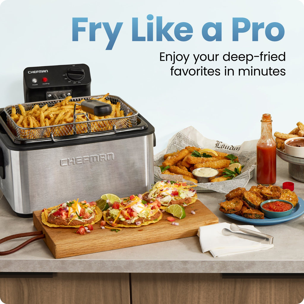 Jumbo Fry 4.5-Quart Deep Fryer