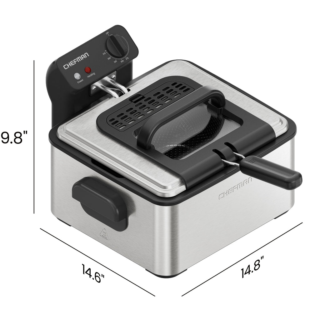 Jumbo Fry 4.5-Quart Deep Fryer