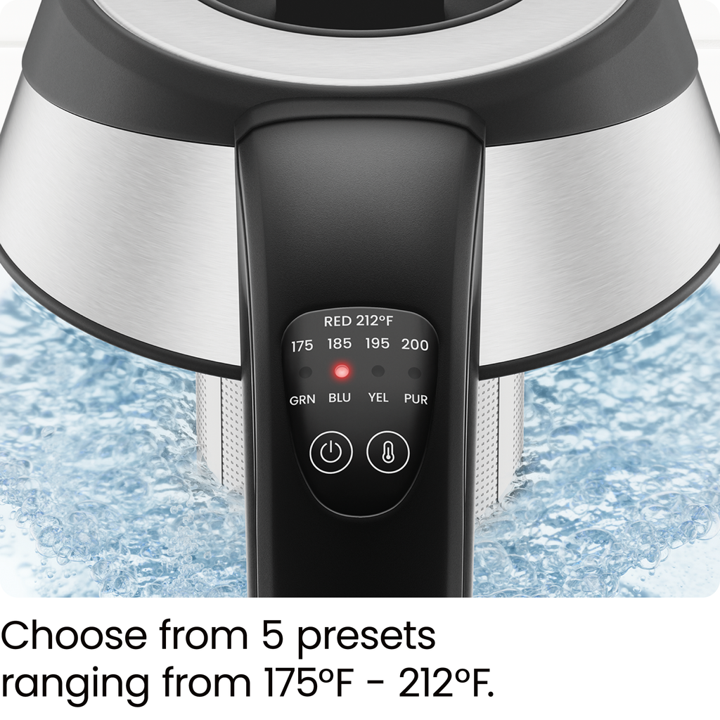 1.8-Liter Cordless Glass Electric Kettle