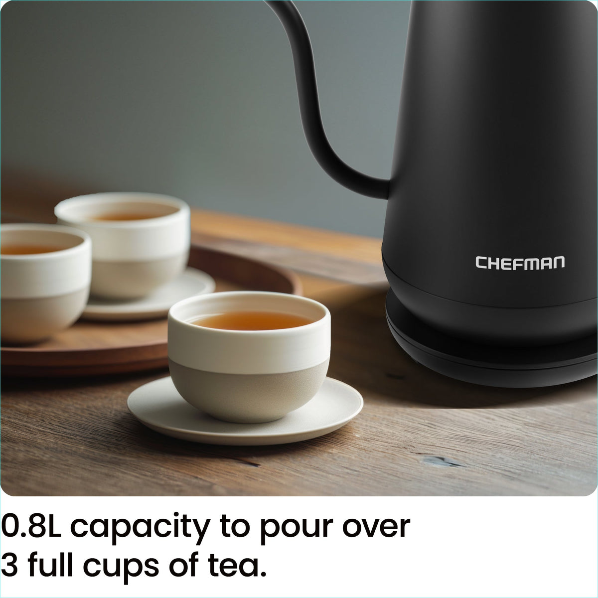 0.8L Electric Gooseneck Kettle