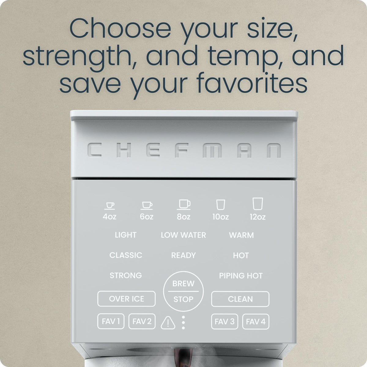 Caffeinator® Single-Serve Coffee Maker
