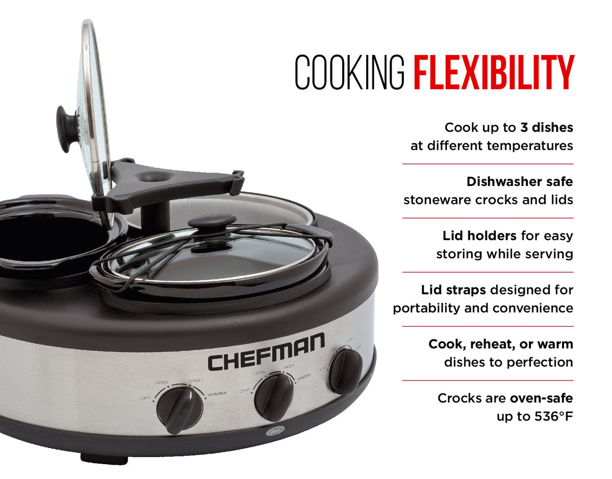 Triple Slow Cooker
