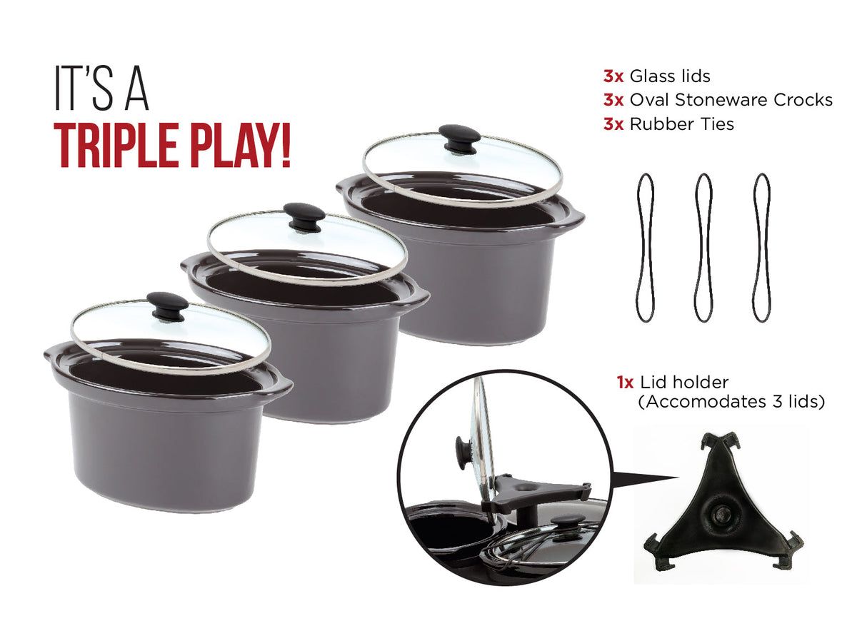 Triple Slow Cooker
