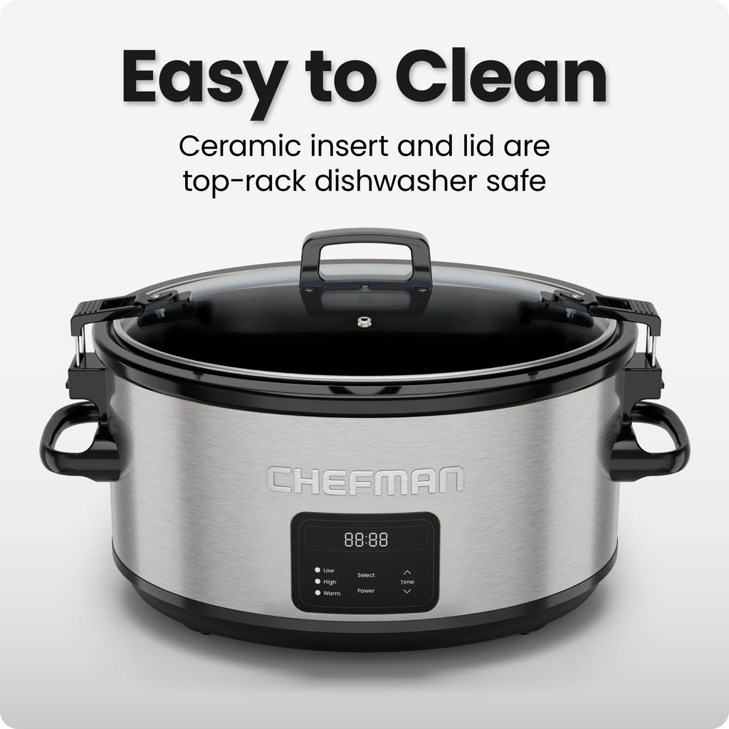 7 Qt. Slow Cooker with Locking Lid