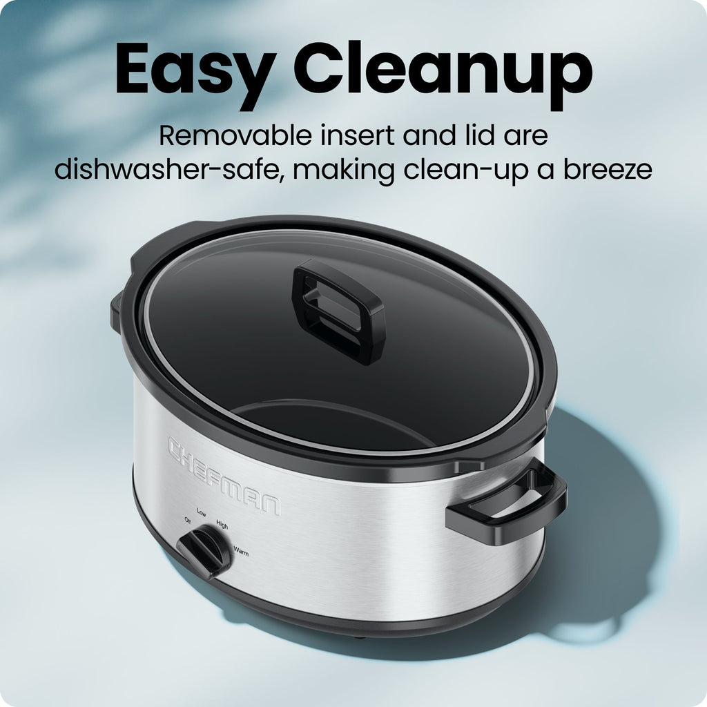 7-Quart Stainless Steel Slow Cooker