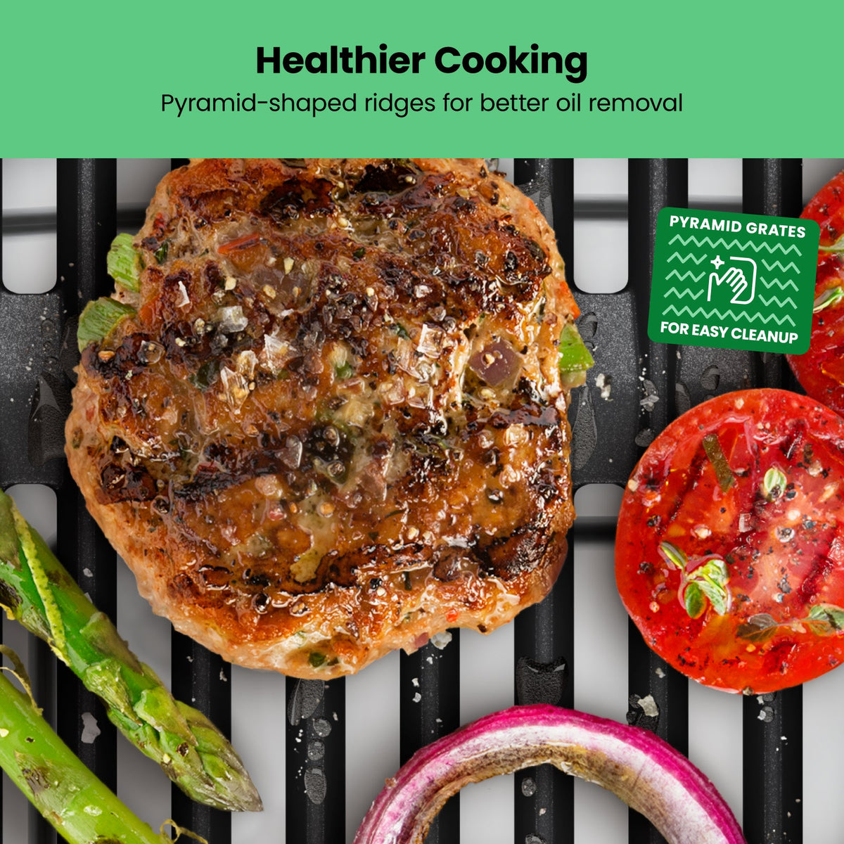 Smokeless Indoor Grill - Stainless Steel