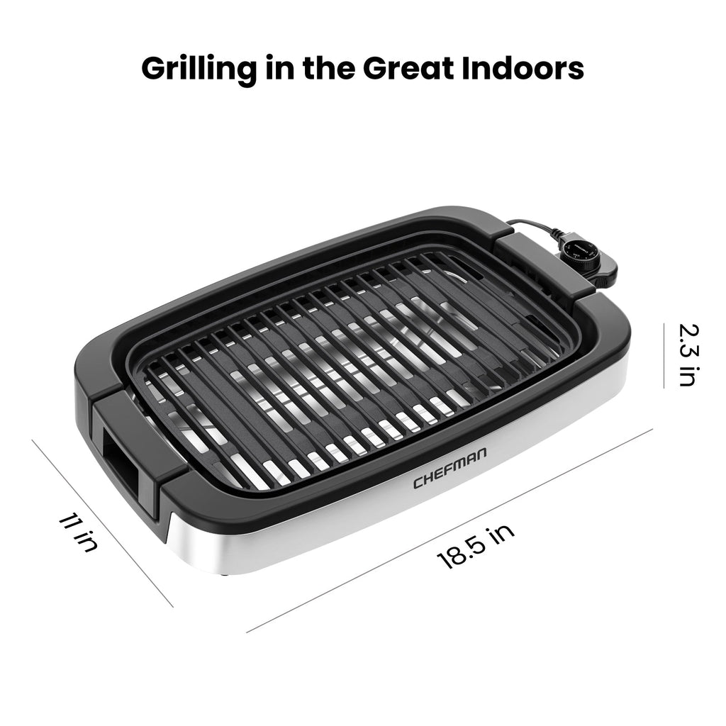 Smokeless Indoor Grill - Stainless Steel