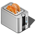 2-Slice Pop-Up Stainless-Steel Toaster