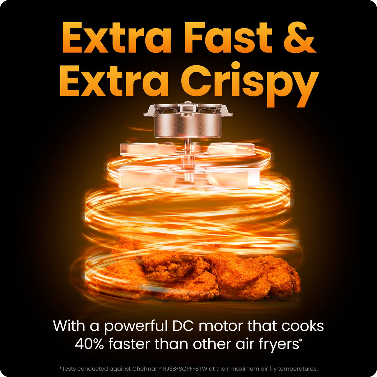 9 Qt. TurboFry® Air Fryer - Black