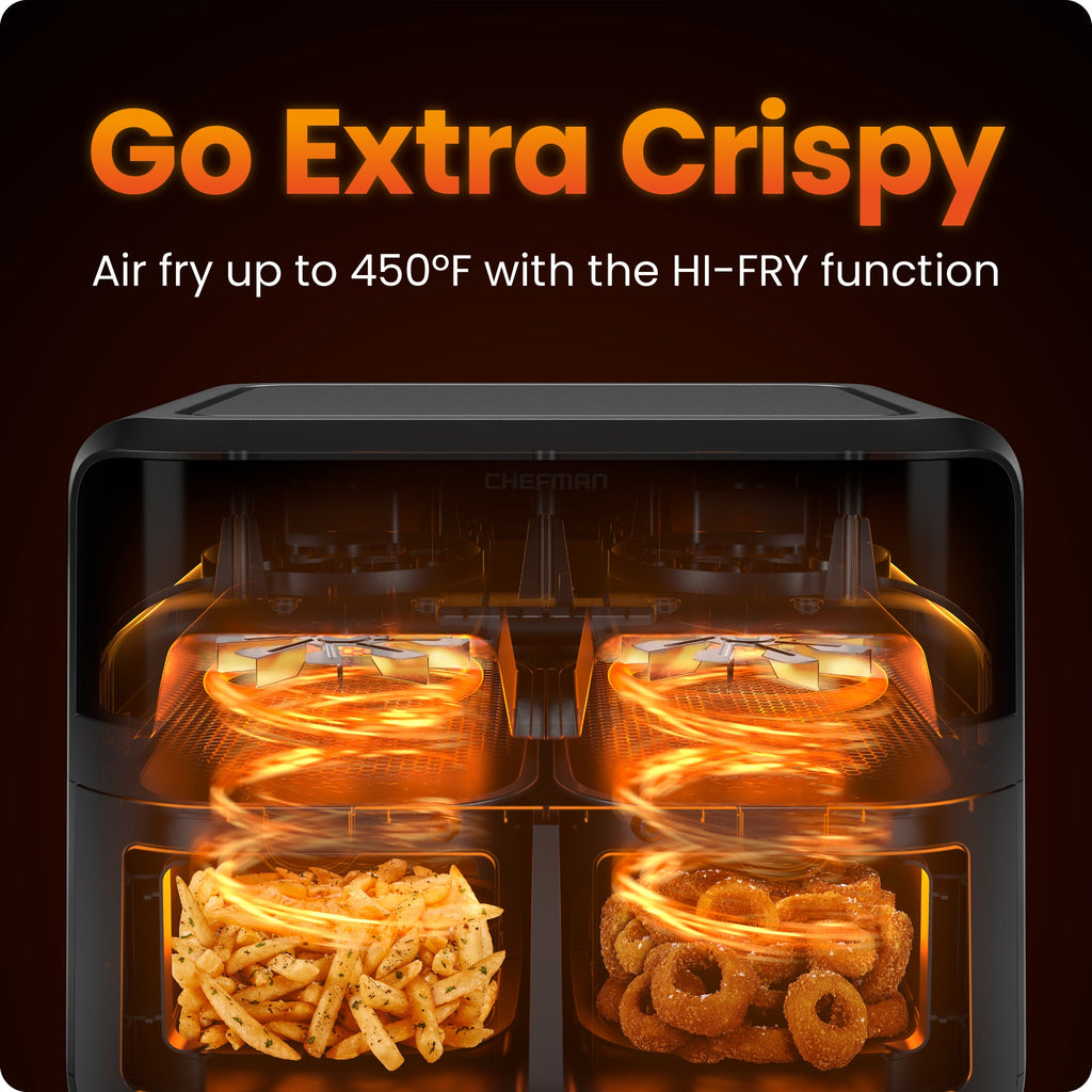 TurboFry® Touch 6 Qt. Dual-Window Air Fryer
