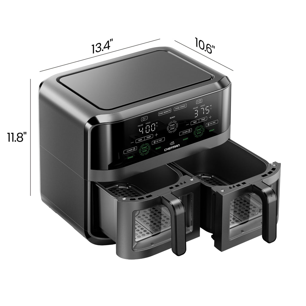 TurboFry® Touch 6 Qt. Dual-Window Air Fryer