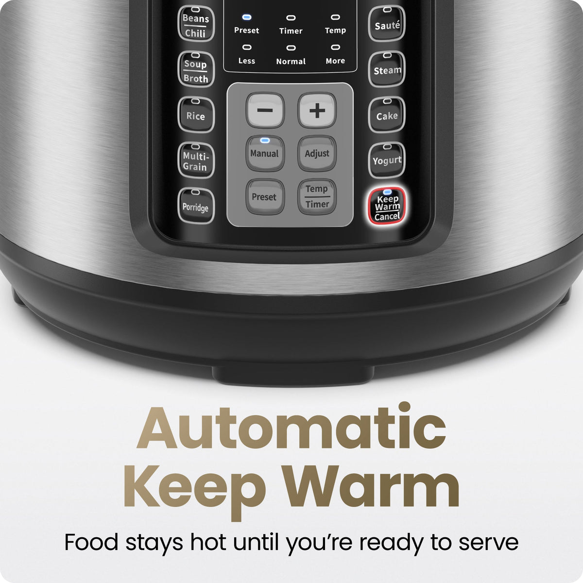 6-Quart 13-in-1 Multicooker