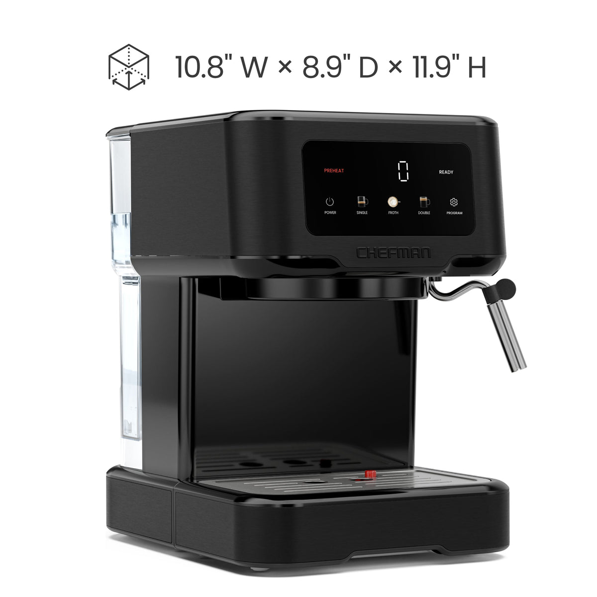 Craftbrew™ Espresso Machine - Black Stainless