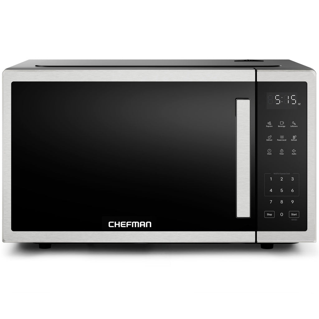 Countertop Digital Stainless Microwave Oven - 1.1 Cu Ft