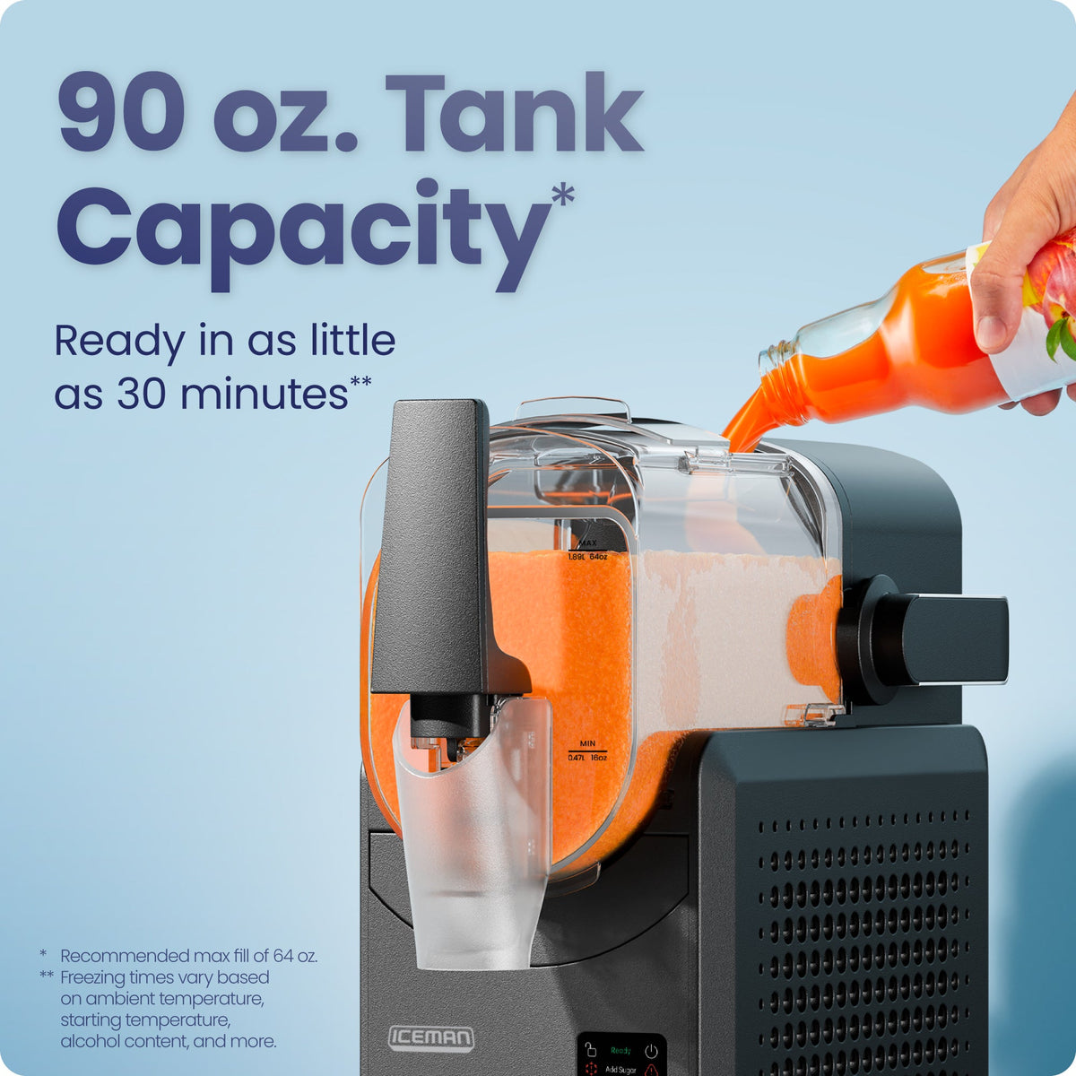 Slush-Ease® MAX Slushy Machine - Black