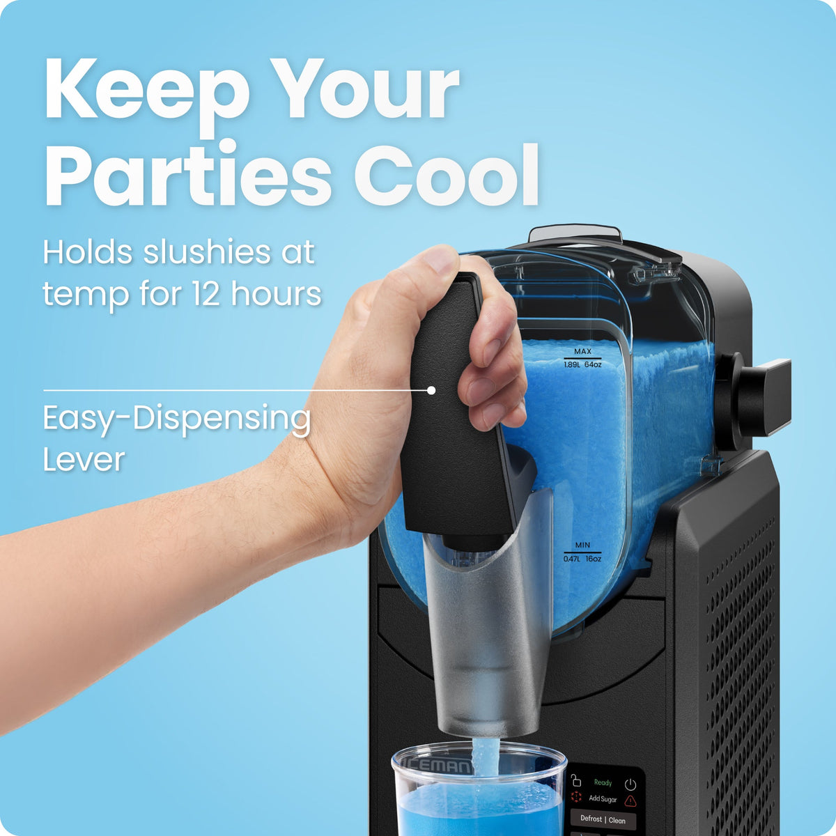 Slush-Ease® MAX Slushy Machine - Black