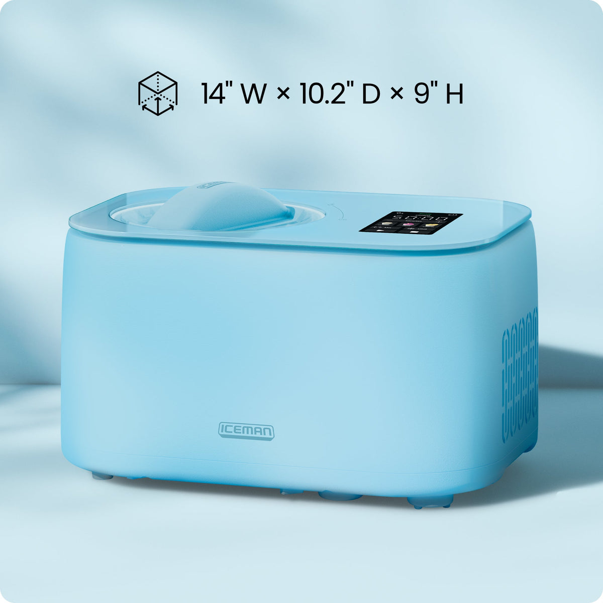 Iceman Trio™ Ice Cream Maker - Aqua