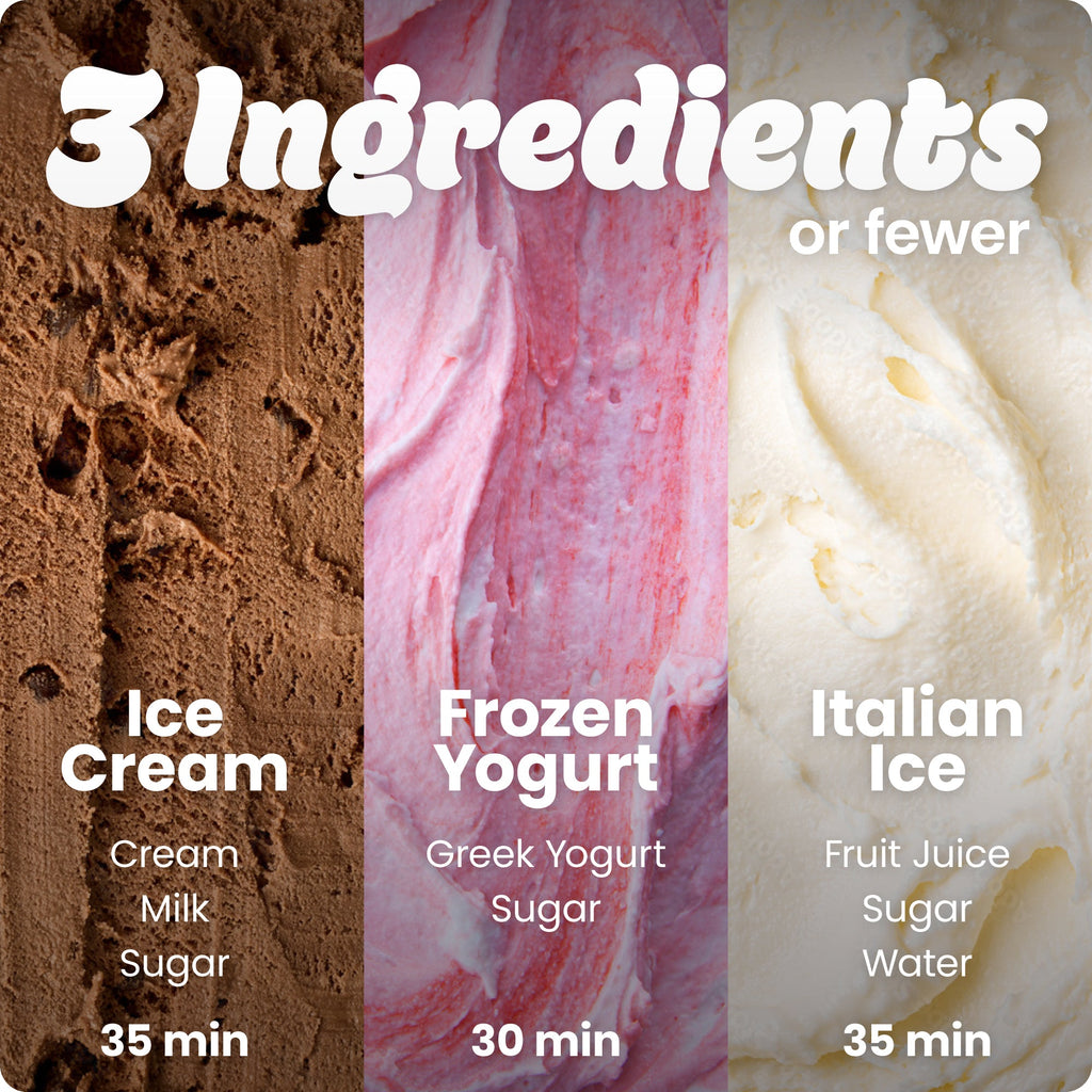 Iceman Trio™ Ice Cream Maker - Butter
