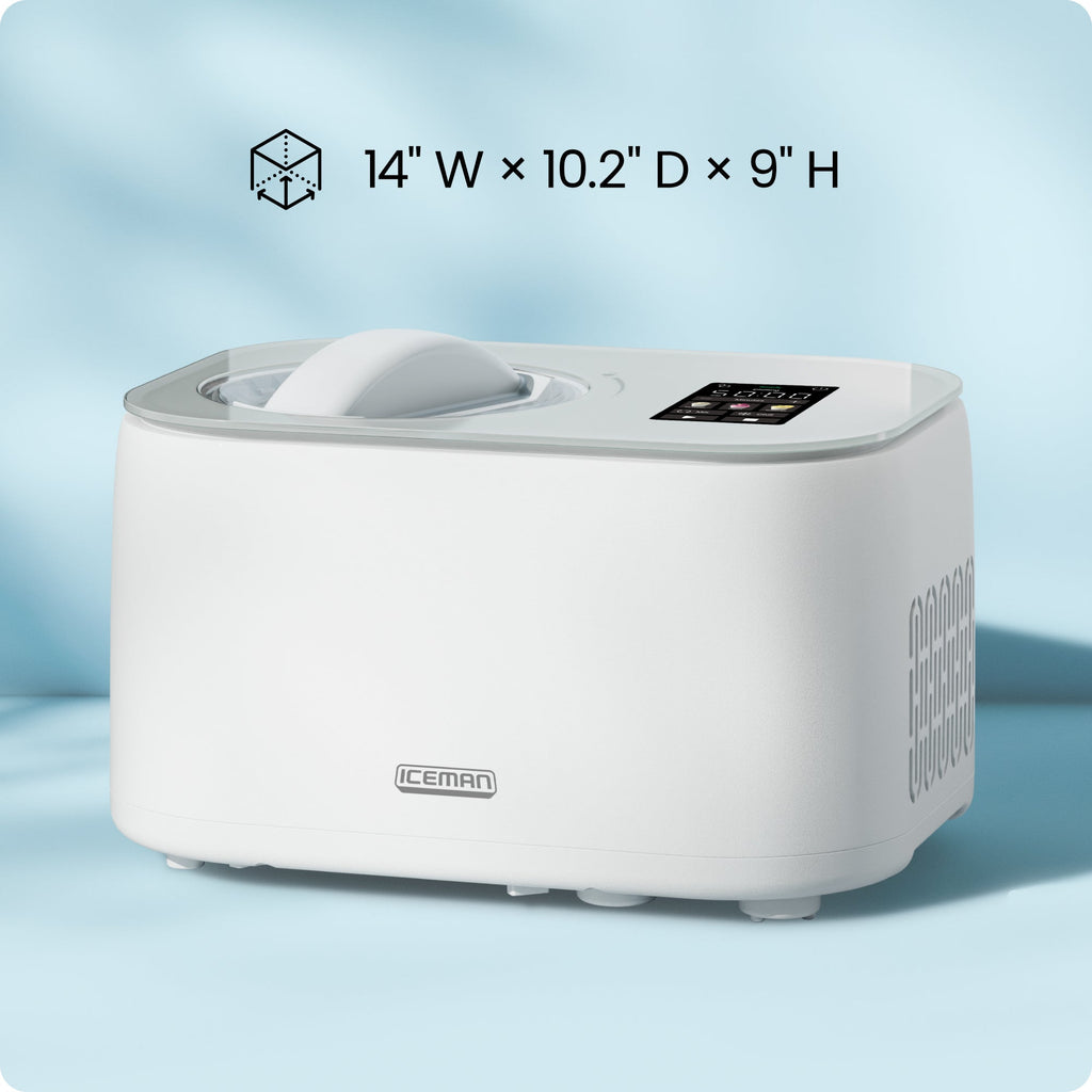Iceman Trio™ Ice Cream Maker - White