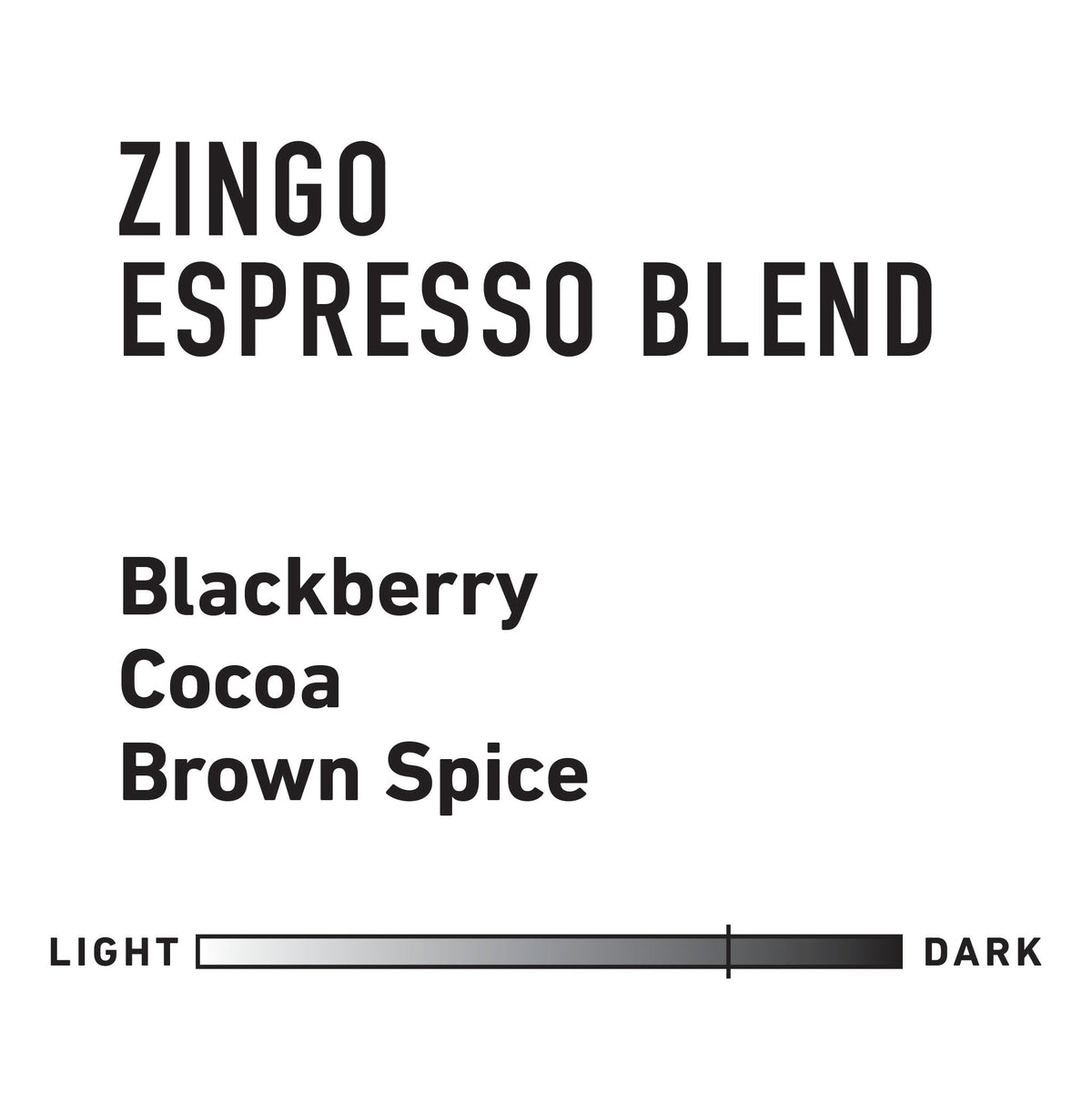 Zingo Espresso Blend