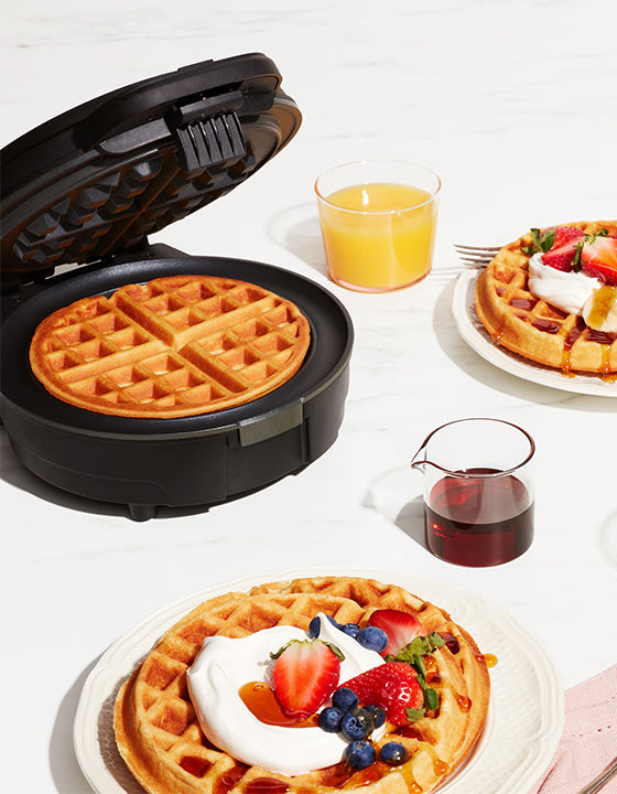 Anti-Overflow Belgian Waffle Maker