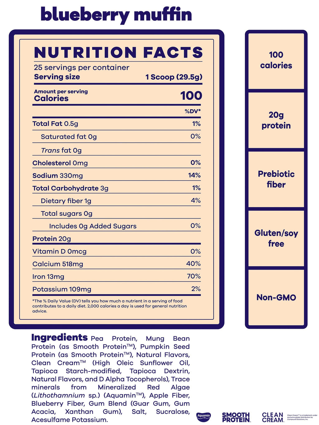 BEAM Be Amazing Vegan Protein