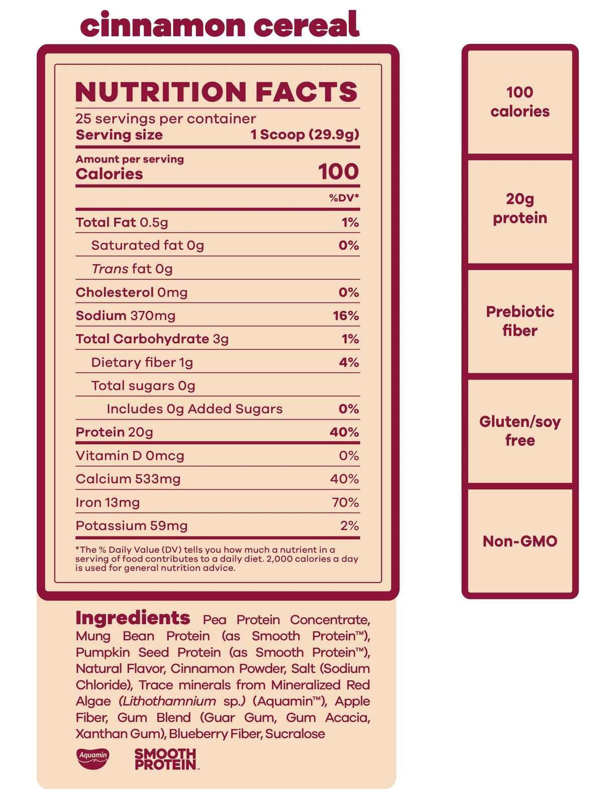 BEAM Be Amazing Vegan Protein