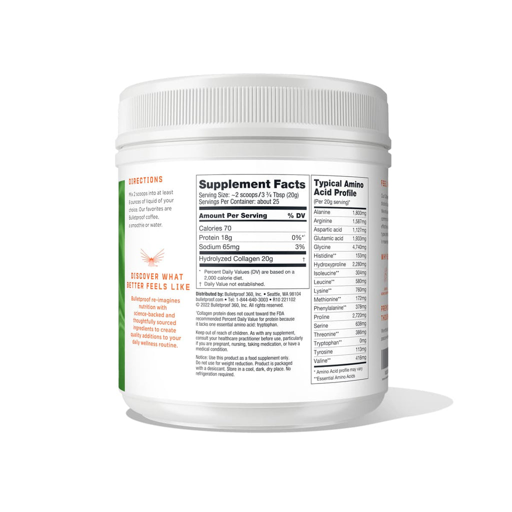 Bulletproof™ Unflavored Collagen Peptides
