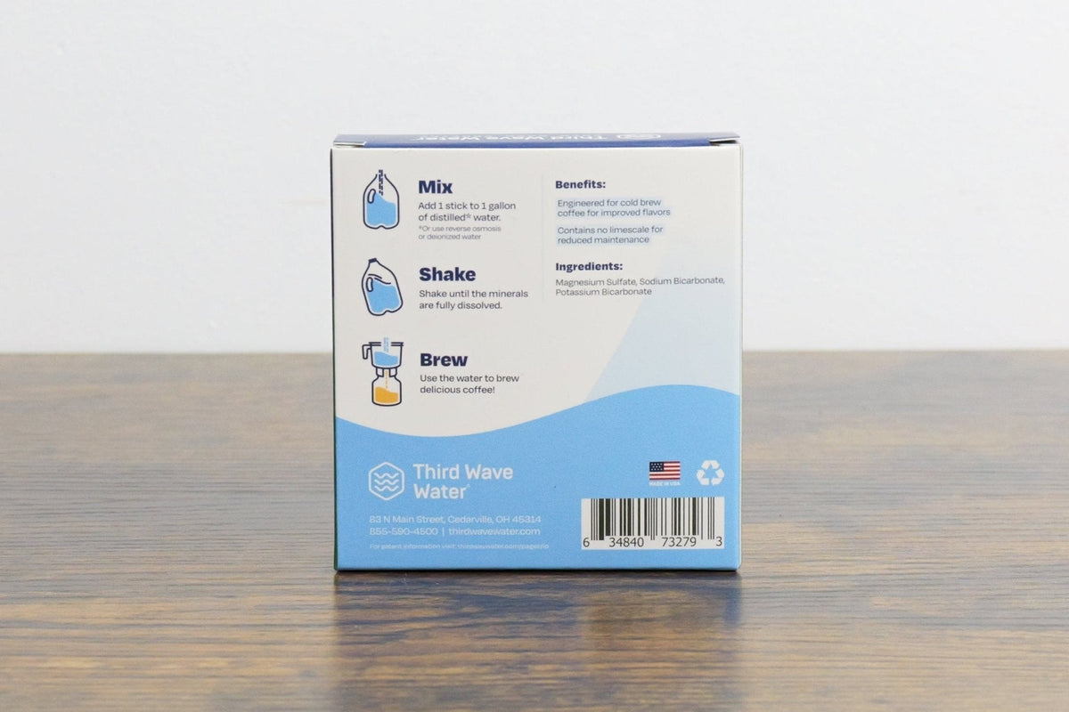 Third Wave Water Mineral Supplement - Cold Brew Profile
