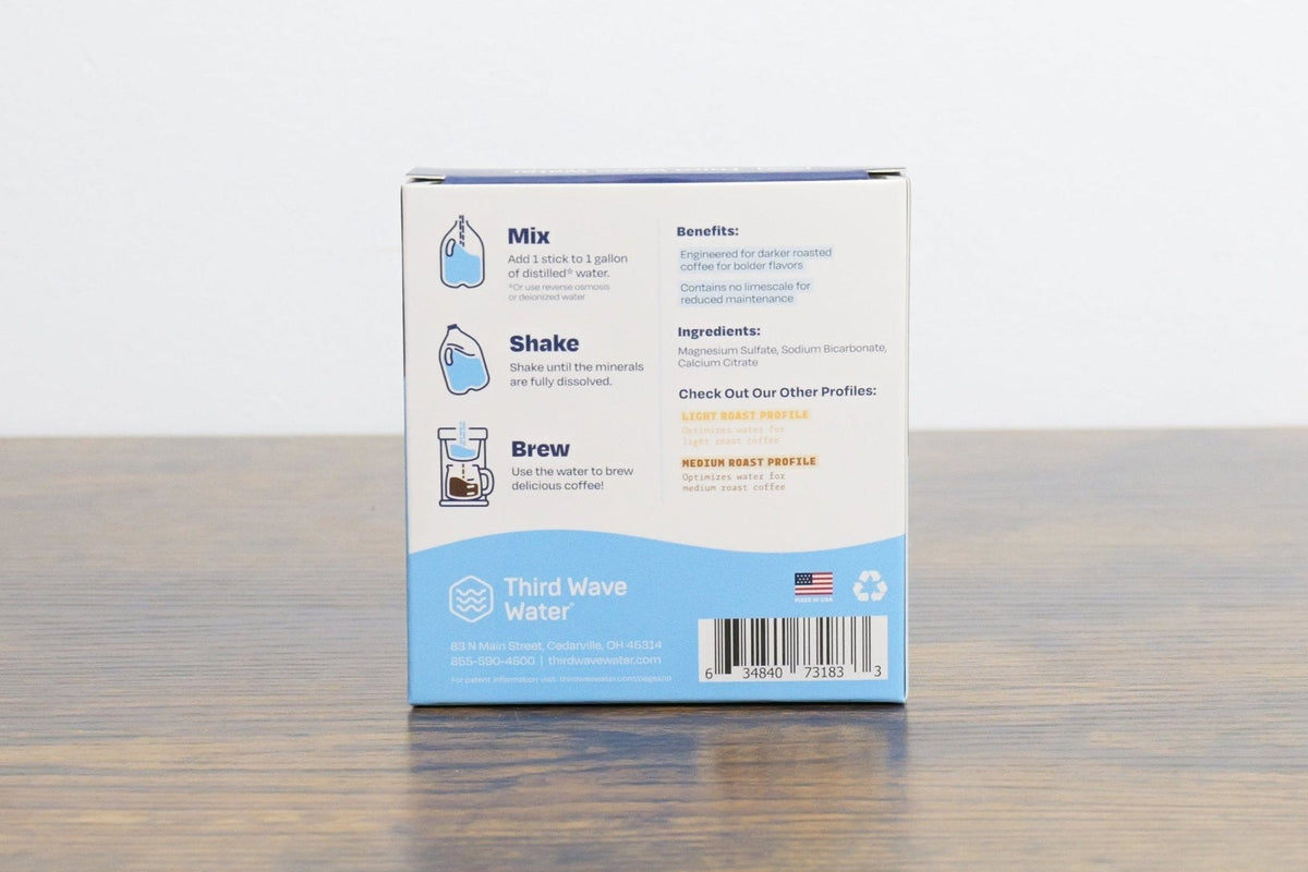 Third Wave Water Mineral Supplement - Dark Roast Profile