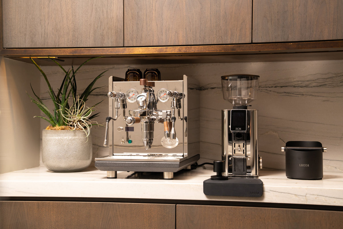 ECM Synchronika II Espresso Machine with Flow Control