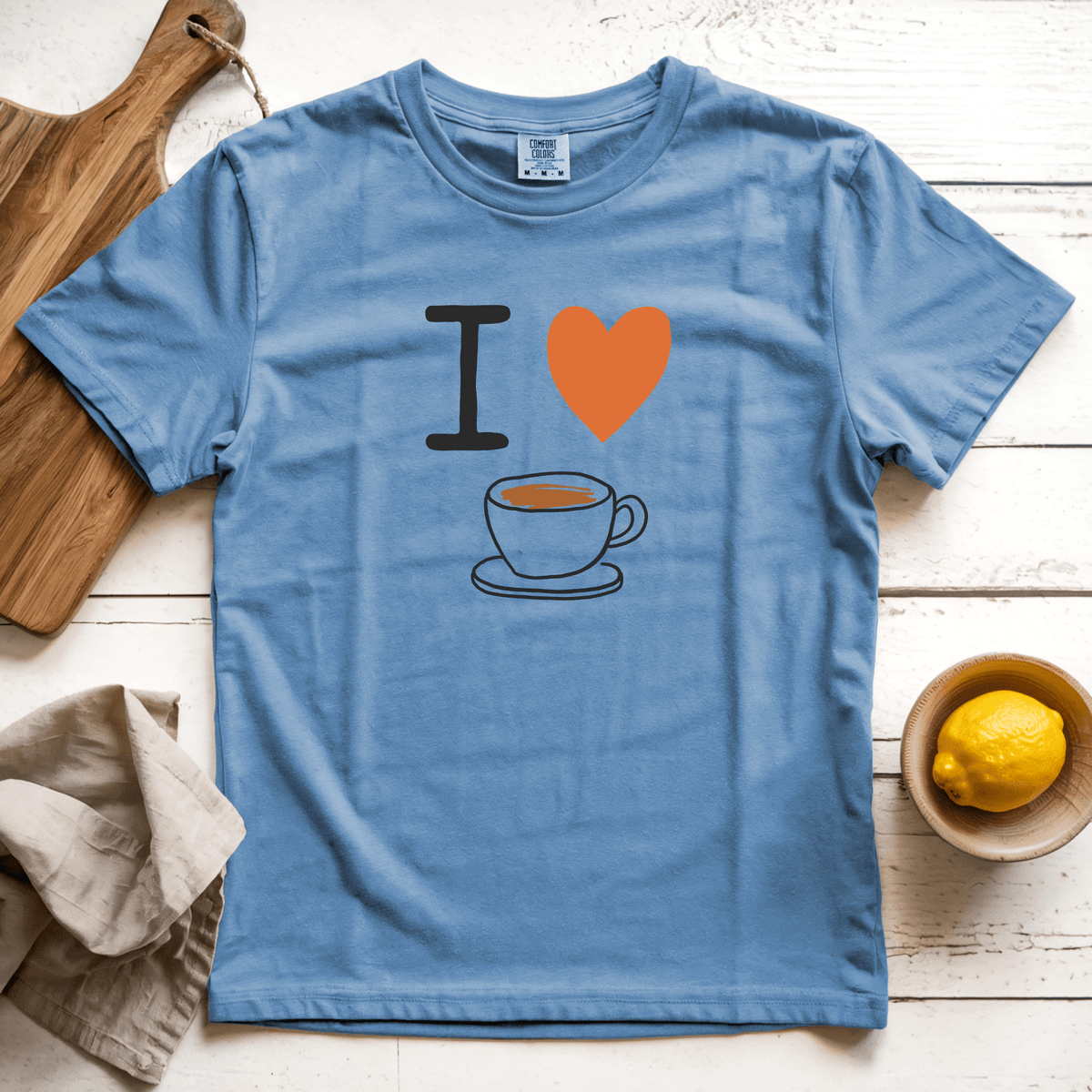 I Love Coffee Graphic Tee
