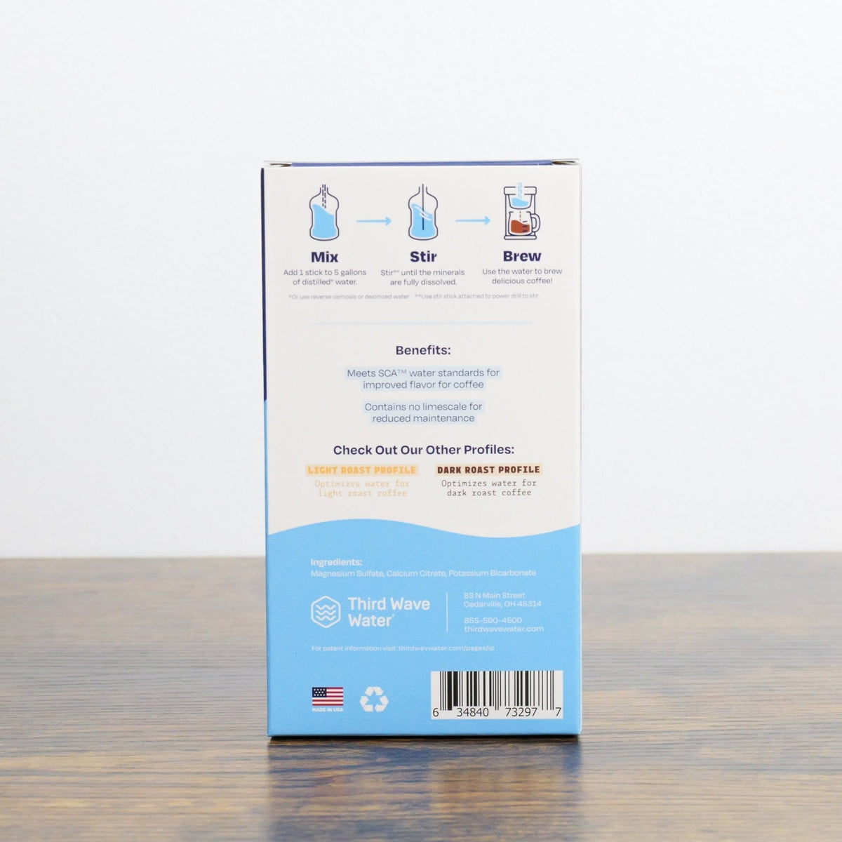 Third Wave Water Mineral Supplement - Medium Roast Profile