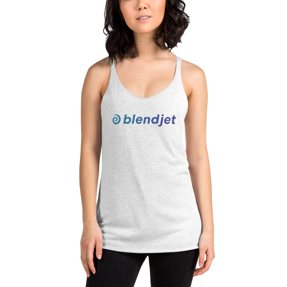 Racerback BlendJet Gradient Logo Tank (Women's)